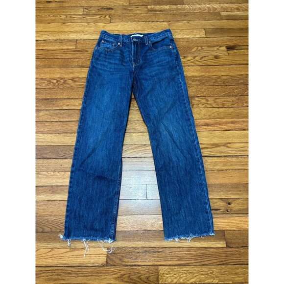 Levi's Denim - Levi's Women's Straight Leg Jeans - Dark Blue